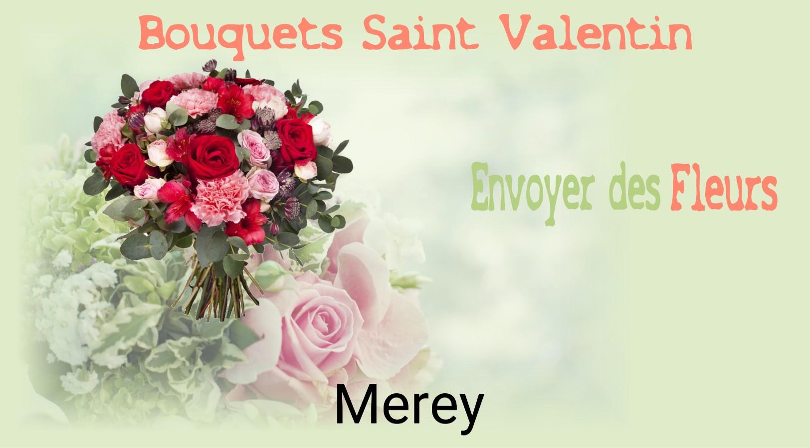 Roses de Saint-Valentin livrées à Merey